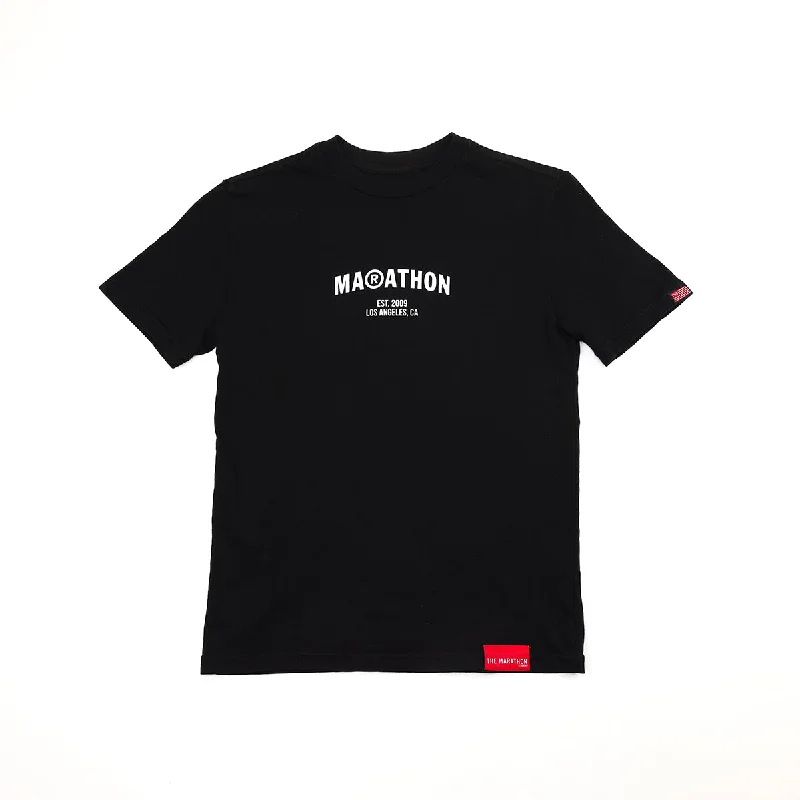 Marathon Registered Kid's T-Shirt - Black/White