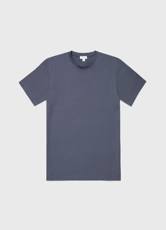 Men's Riviera Midweight T-shirt in Slate Blue