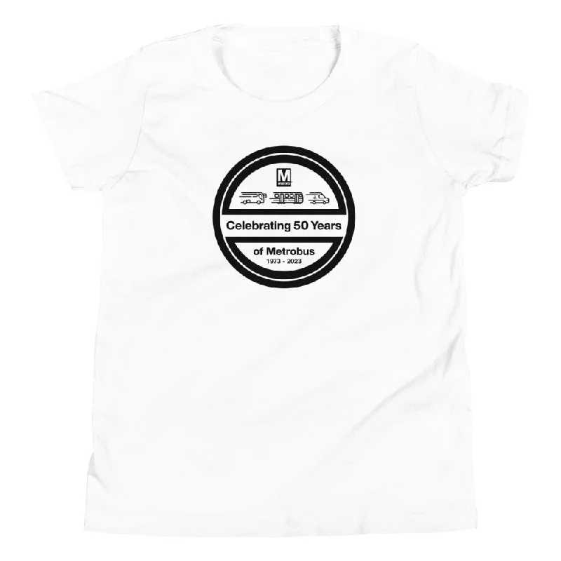 Metrobus 50th Anniversary Logo Youth T-Shirt