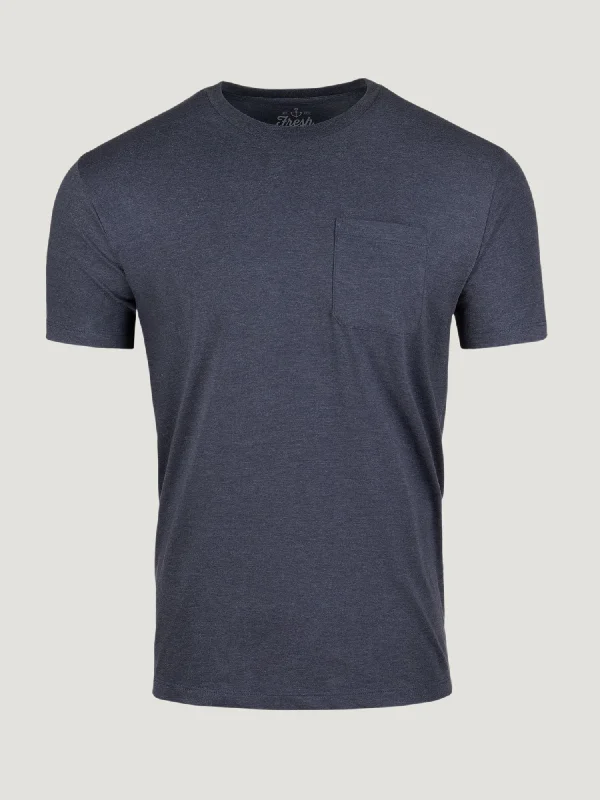 Navy Pocket Tee