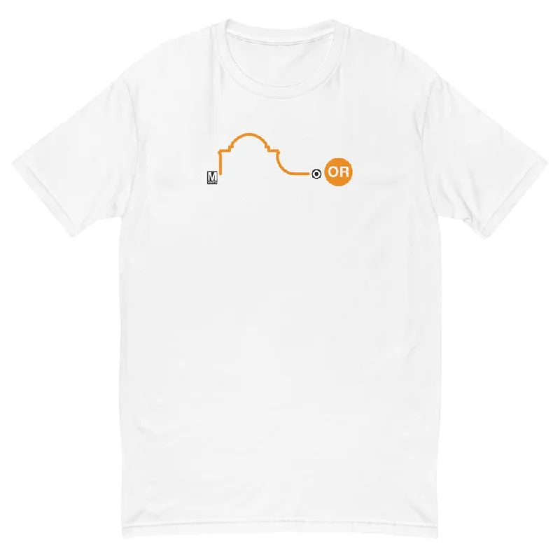 Orange Line T-Shirt