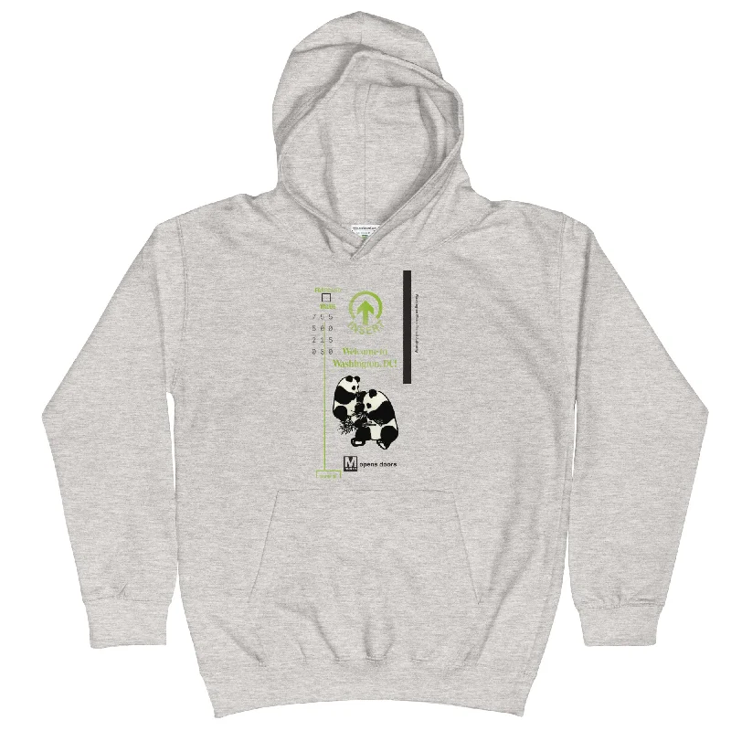 Panda Farecard Kids Hoodie