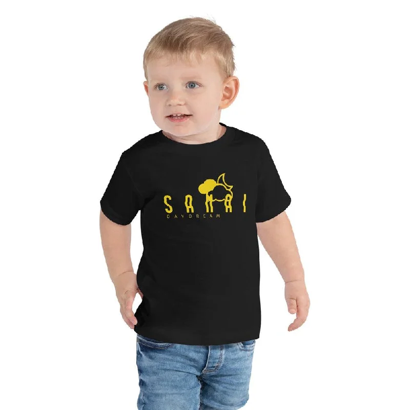 Toddler Embroidery Short Sleeve Tee