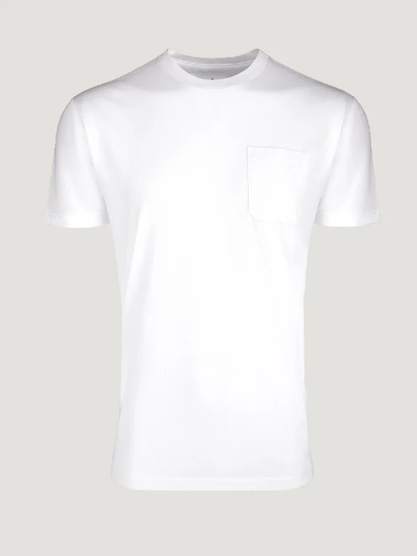 White Pocket Tee