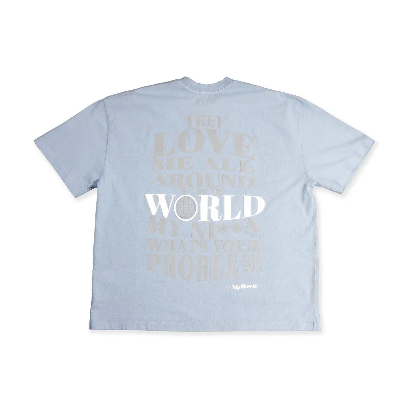 Worldwide T-Shirt - Light Blue