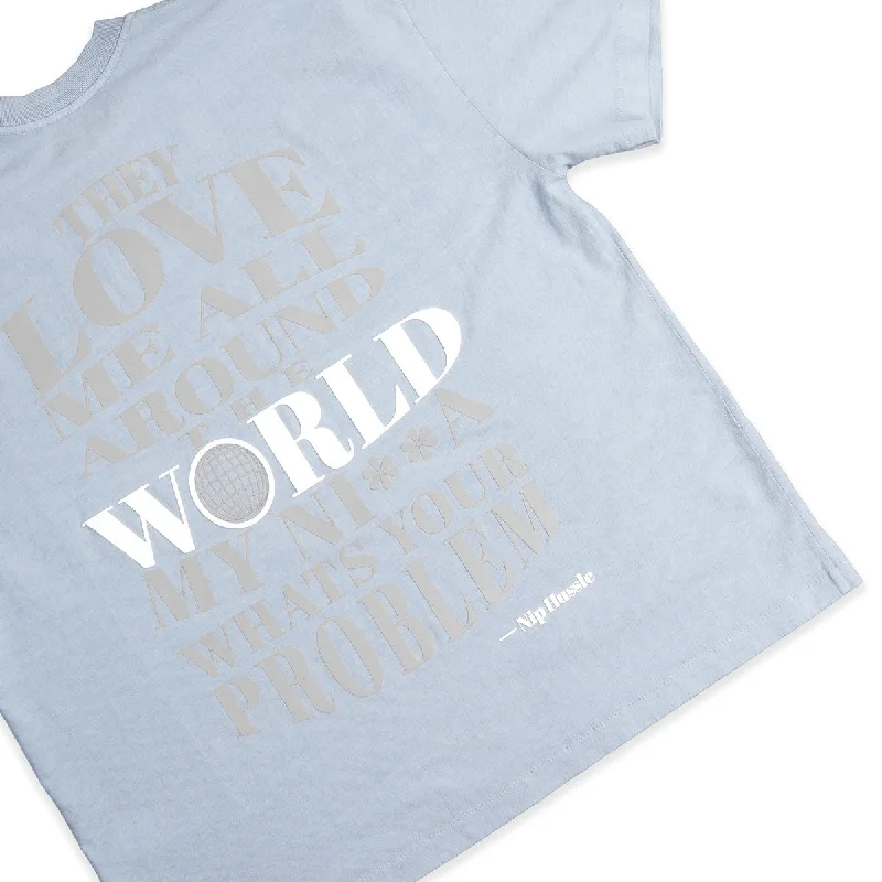 Worldwide T-Shirt - Light Blue